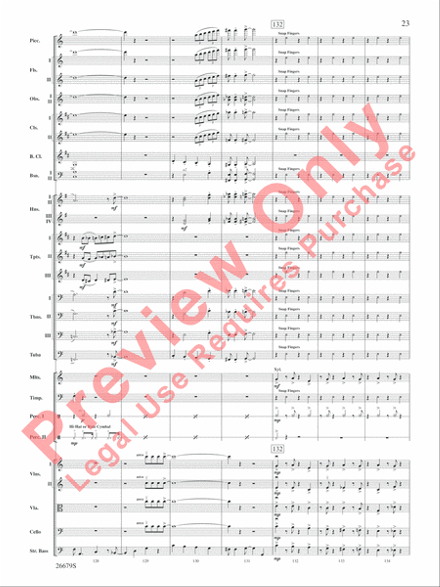 Cole Porter Salute Cole Porter Salute Full Orchestra scores gallery preview page 24