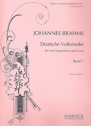 Book cover for Deutsche Volkslieder 1