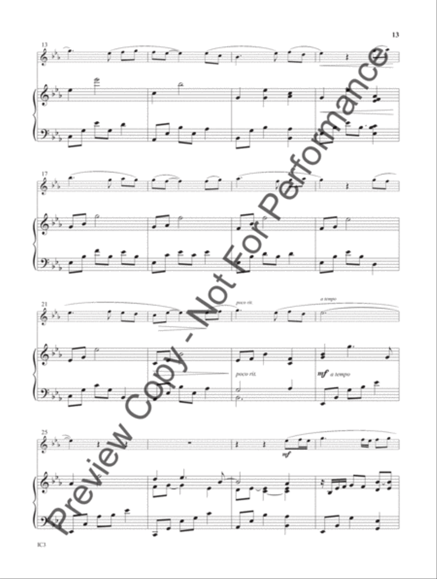 Instrumental Worship - treble instruments in C C Instrument scores gallery preview page 14