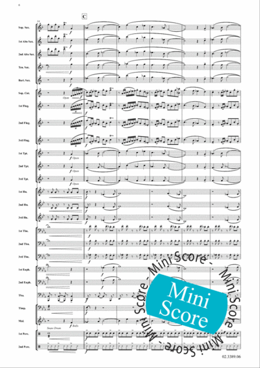 Moby Dick Fanfare Band scores gallery preview page 10