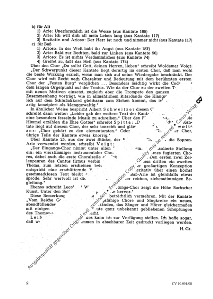 About the Kingdom of God (Vom Reiche Gottes) 4-Part scores gallery preview page 9