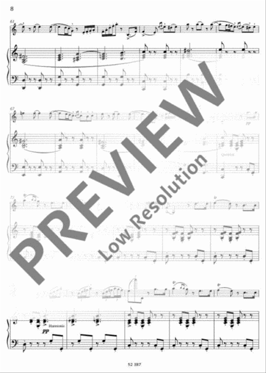 Introduction et Rondo capriccioso Violin Solo scores gallery preview page 9