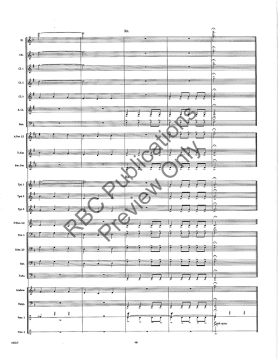 Cantica (Score) Cantica (Score) Concert Band scores gallery preview page 20