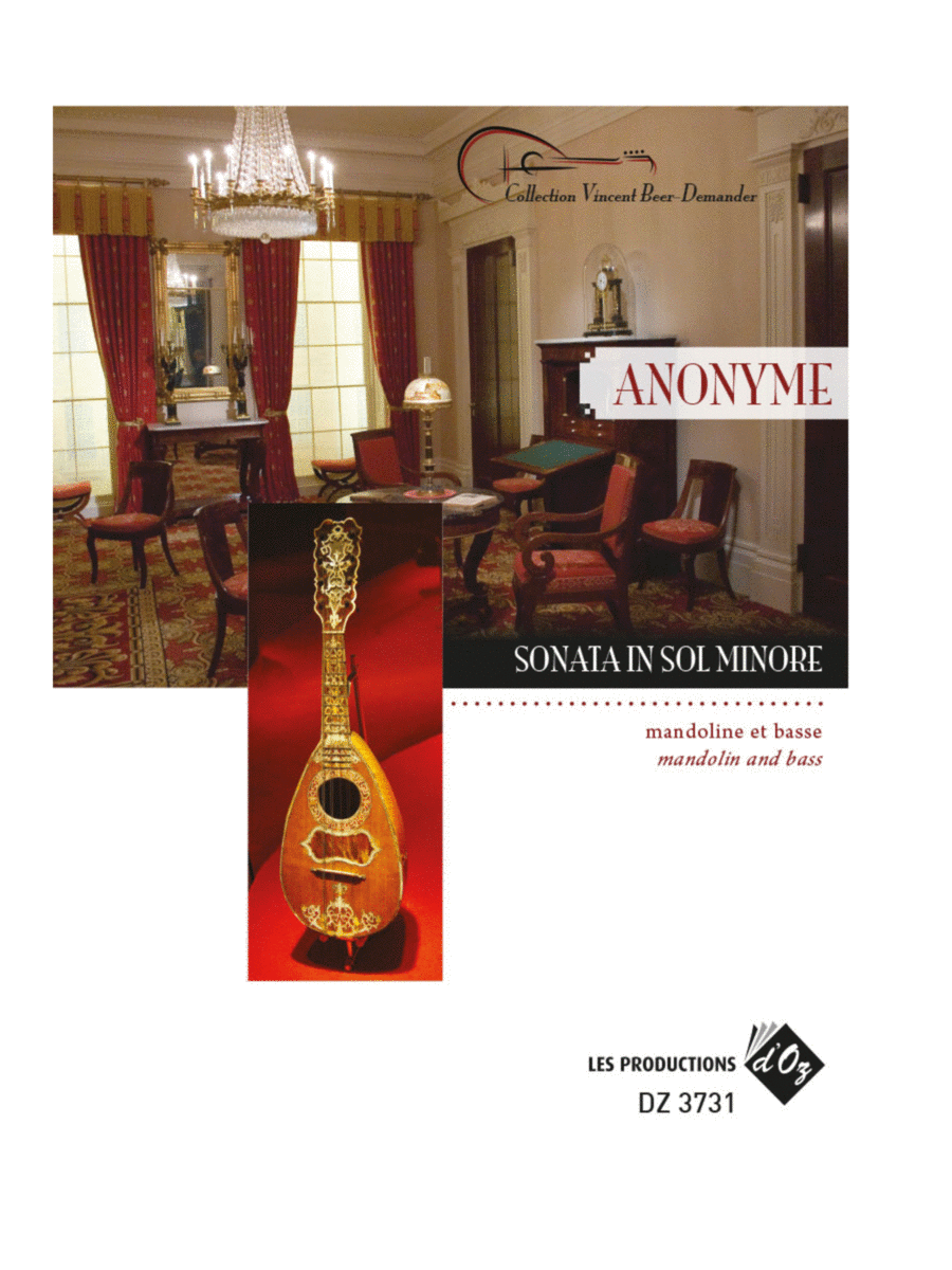 Sonata in Sol minore Double Bass scores gallery preview page 1