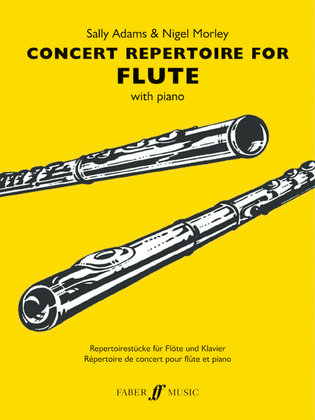 Book cover for Concert Repertoire Flute/Piano