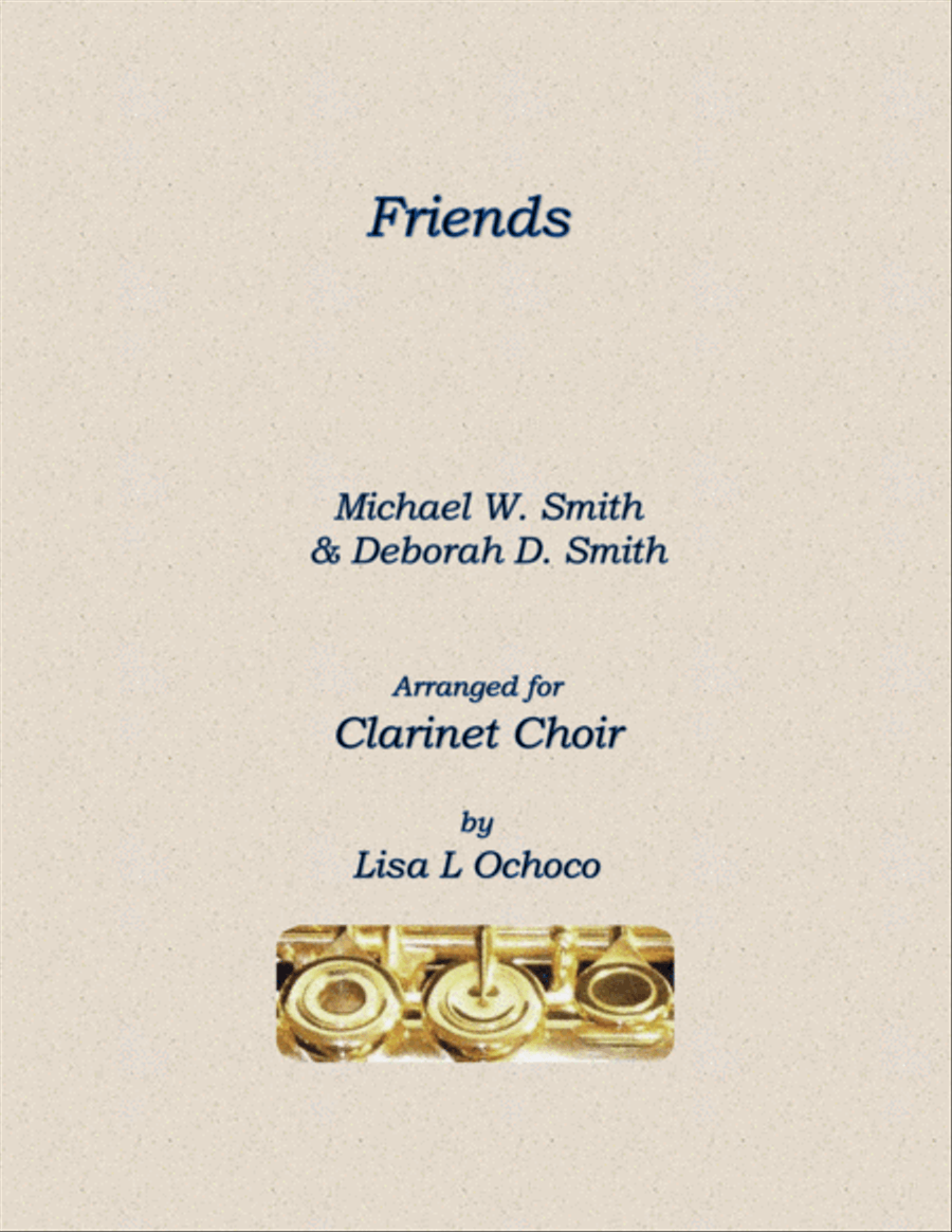 Friends Clarinet Choir scores gallery preview page 1