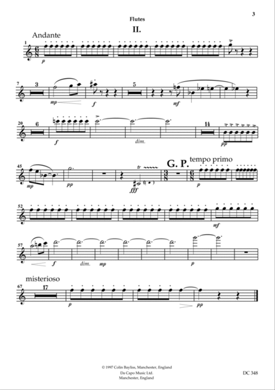 Conversation Concerto No.4 for viola and orchestra [set of parts] Full Orchestra scores gallery preview page 3
