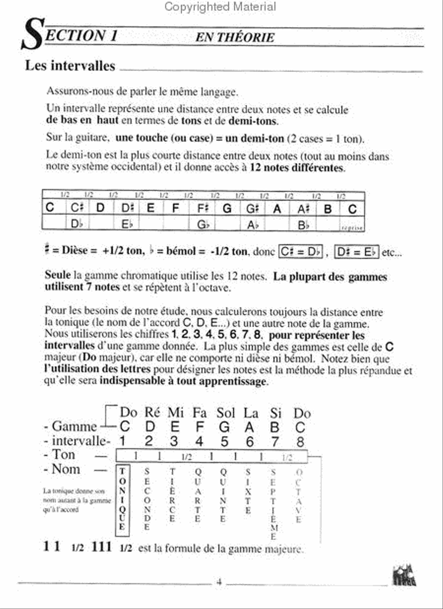 L'art Des Accords (Art of the Chords), Book 1 - French Edition Guitar scores gallery preview page 2