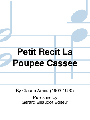 Book cover for Petit Recit La Poupee Cassee