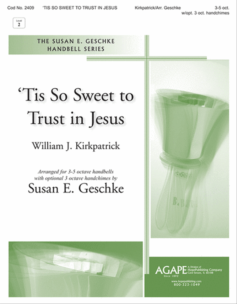 Tis So Sweet to Trust in Jesus 5-Octaves scores gallery preview page 1
