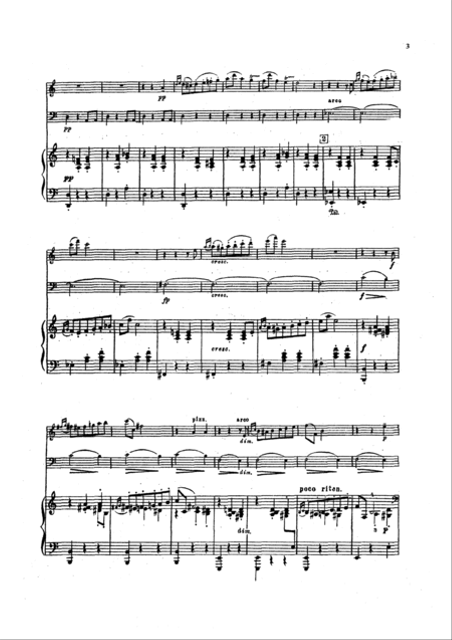Anitra`s Dance (From Peer Gynt) Anitra`s Dance (From Peer Gynt) Piano Trio scores gallery preview page 3