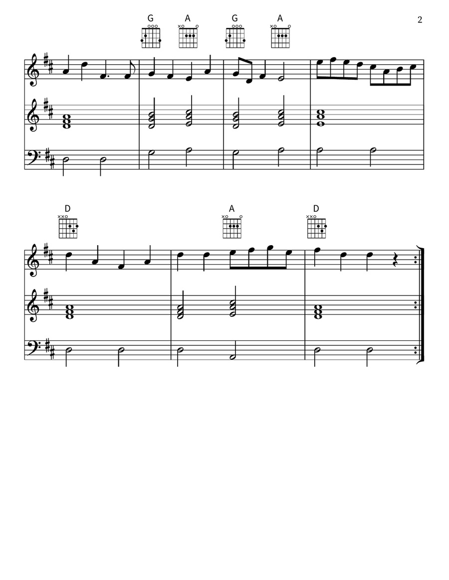 West Fork Gals Violin scores gallery preview page 2