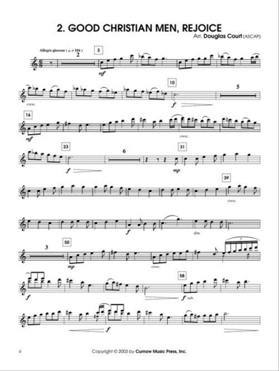 Great Carols Alto Saxophone scores gallery preview page 6