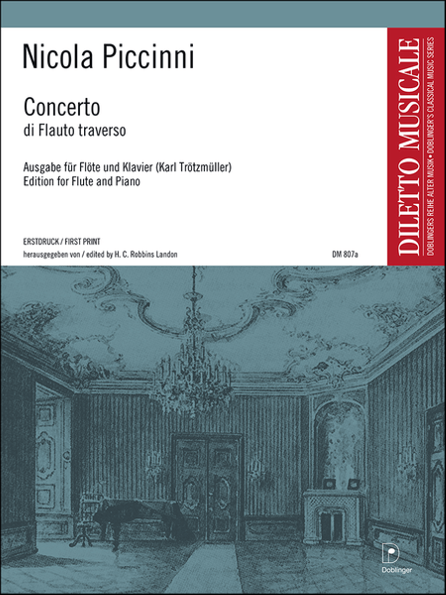 Concerto in D Flute Solo scores gallery preview page 1