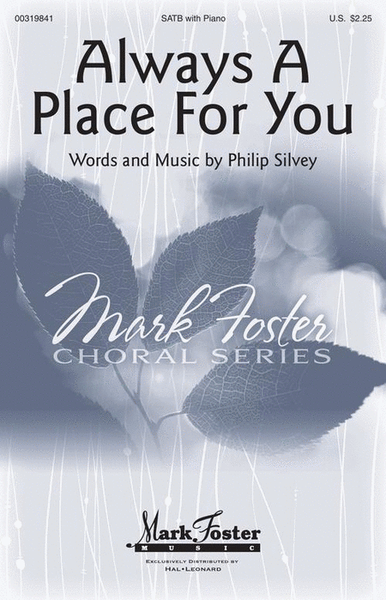 Always a Place for You 4-Part - Sheet Music