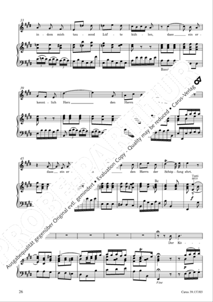 Die Tageszeiten 4-Part scores gallery preview page 27