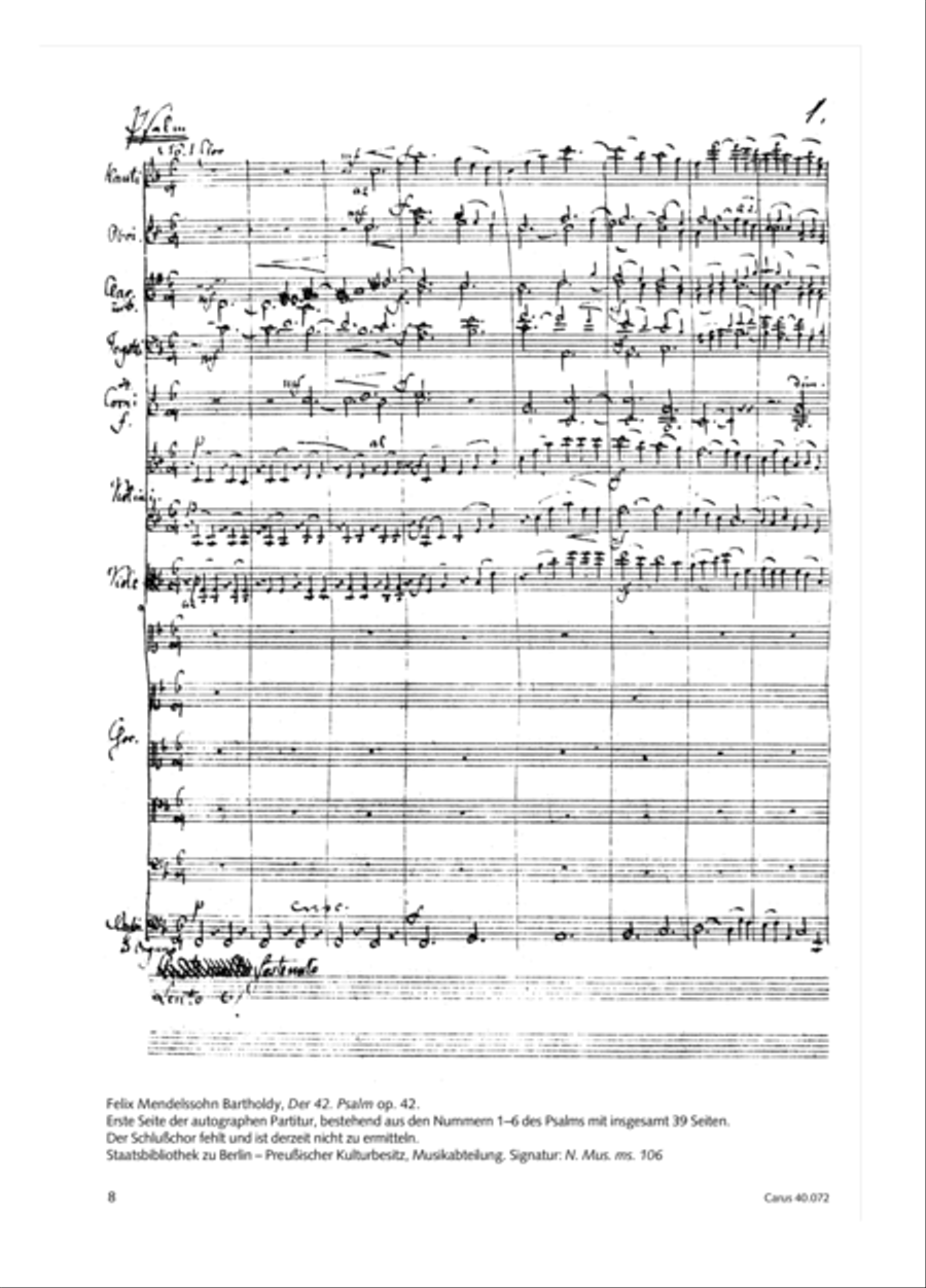 Psalm 42 Psalm 42 4-Part scores gallery preview page 9