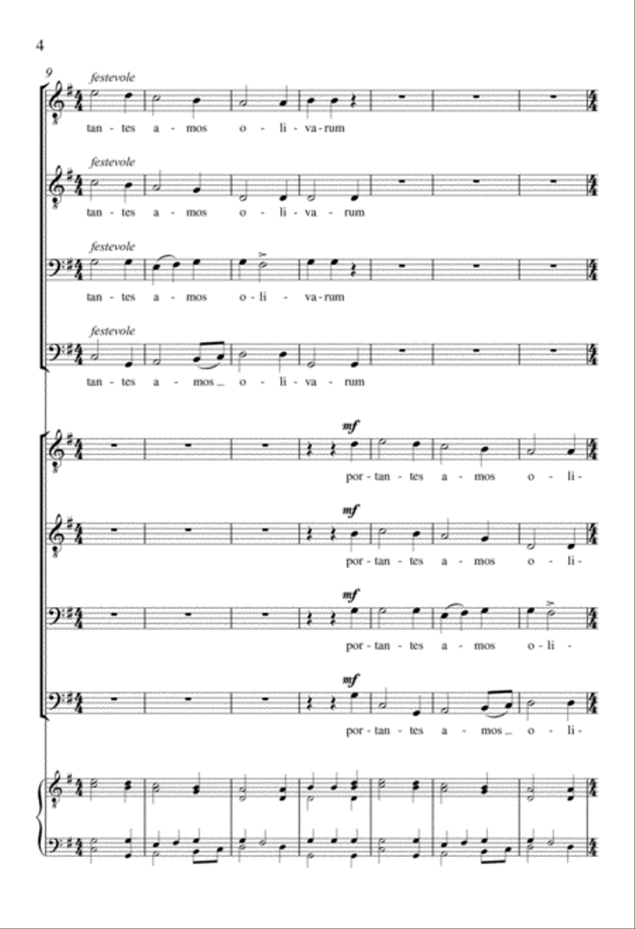 Pueri Hebræorum Pueri Hebræorum TTBB scores gallery preview page 4