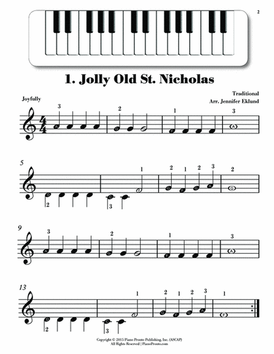 First Christmas Solos Songbook (Primer Solos with Teacher Duets) image number null