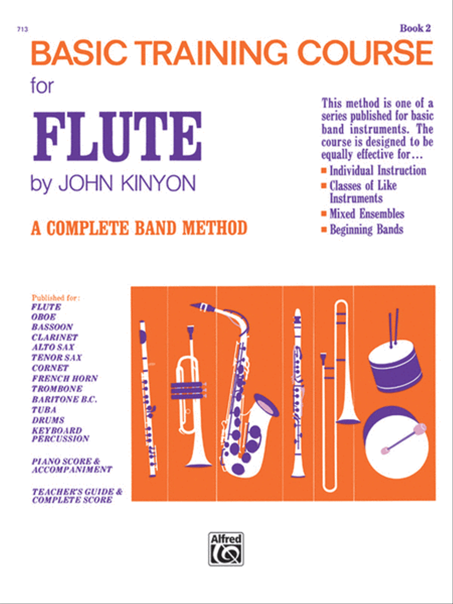 John Kinyon's Basic Training Course, Book 2 Concert Band Methods scores gallery preview page 1