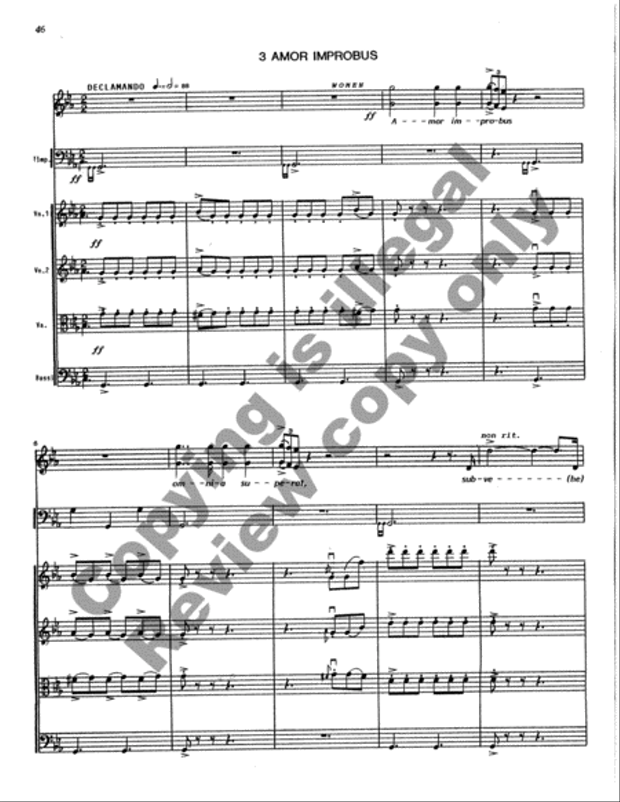 Cantata Rustica (Full/Choral Score) Choir scores gallery preview page 123