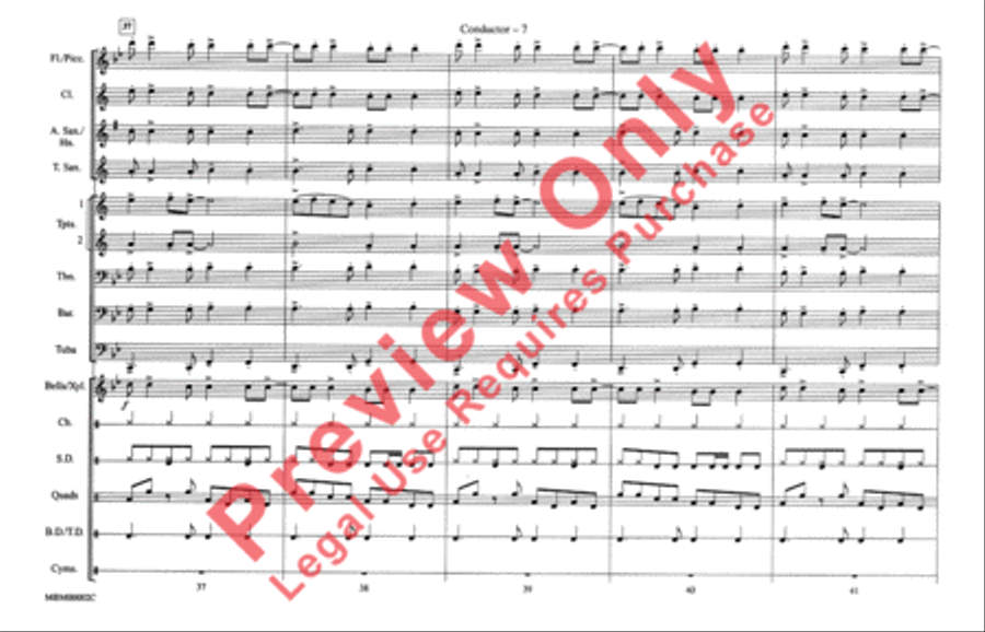 September September Marching Band scores gallery preview page 8