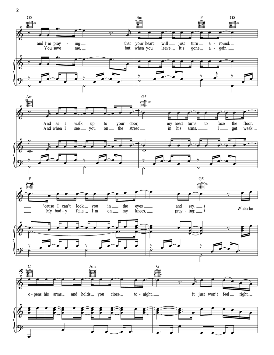 More Than This More Than This Acoustic Guitar scores gallery preview page 2