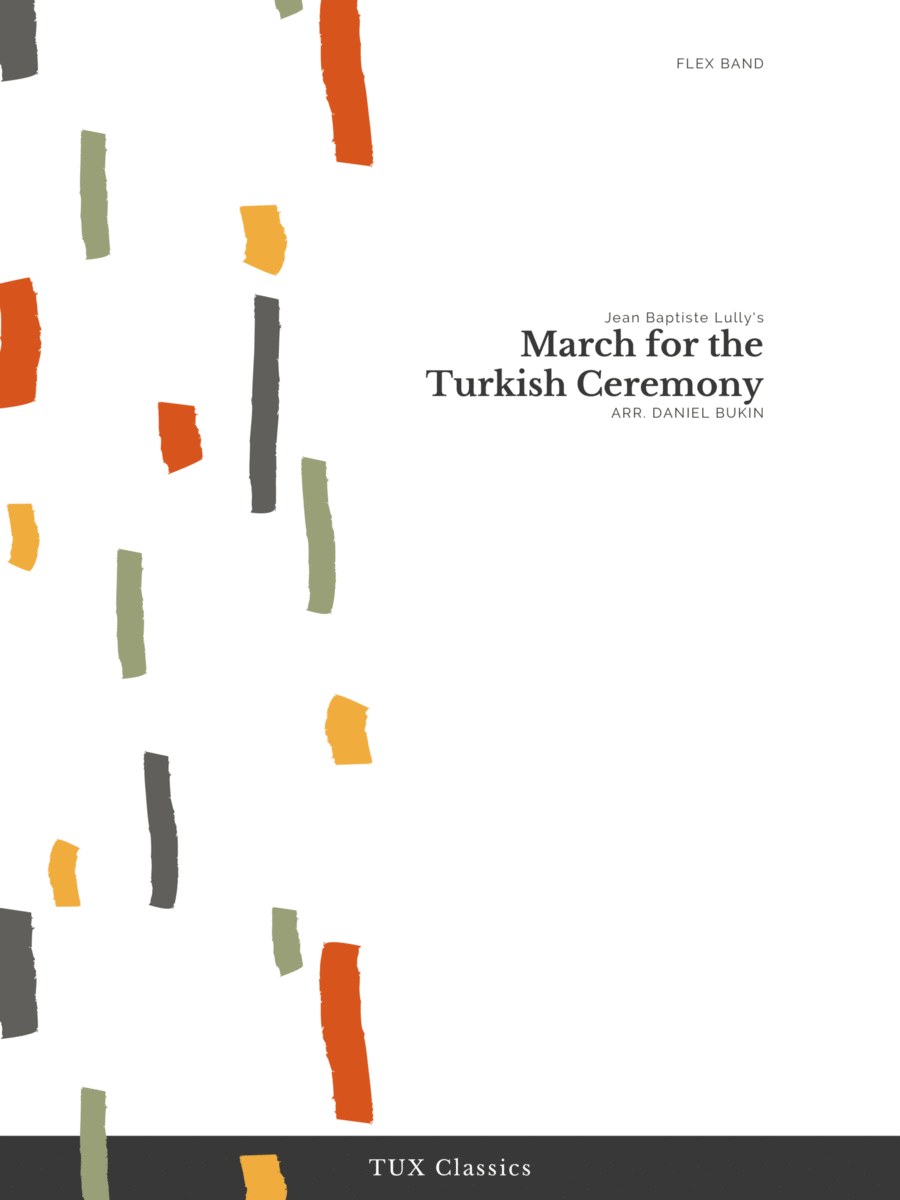 March for the Turkish Ceremony Concert Band scores gallery preview page 1