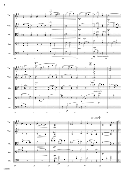 Menuet and Rigaudon: Score
