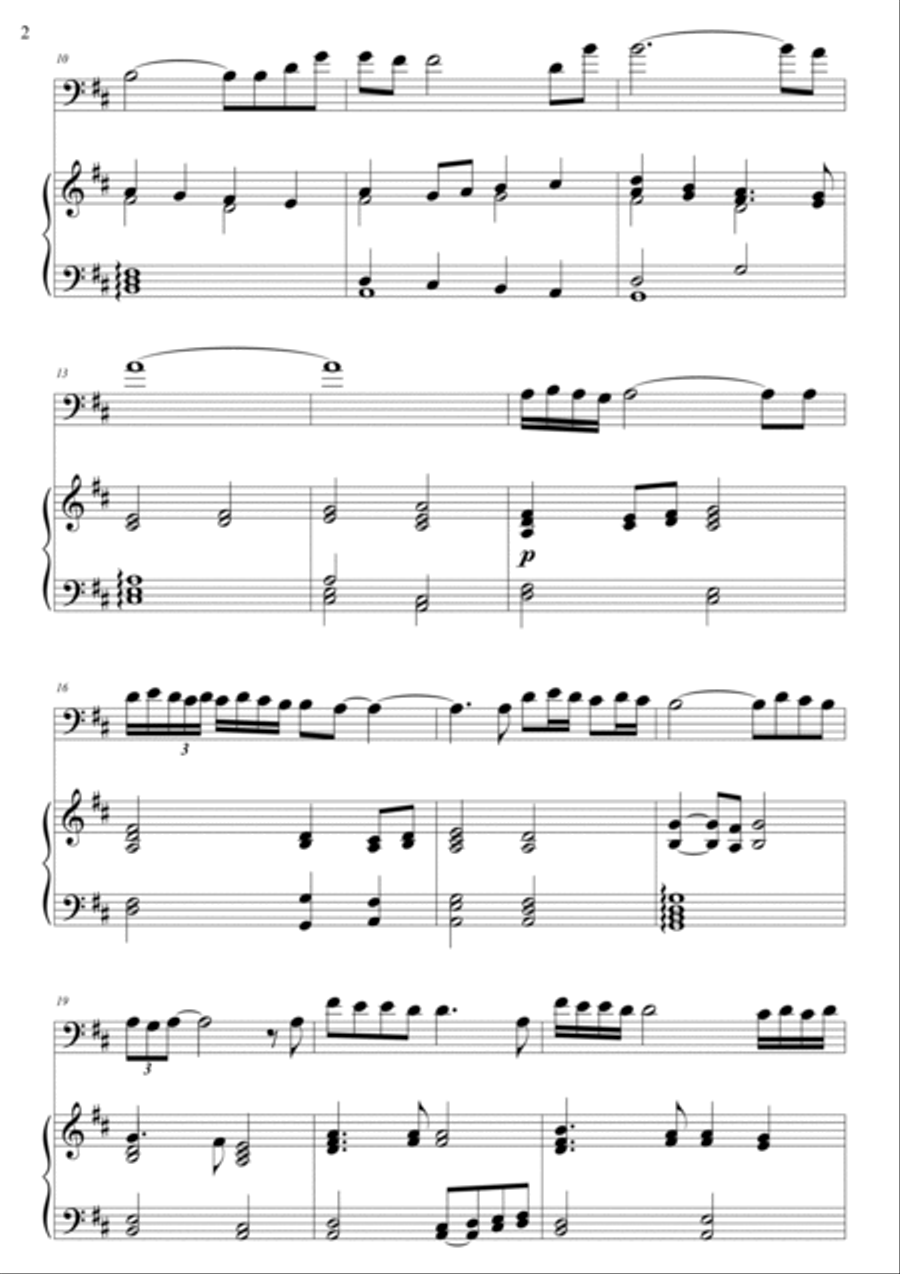 Two cellos gabriel's oboe 2025