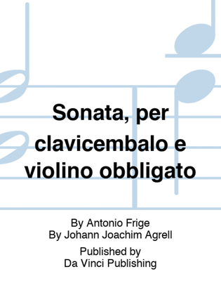 Sonata, per clavicembalo e violino obbligato