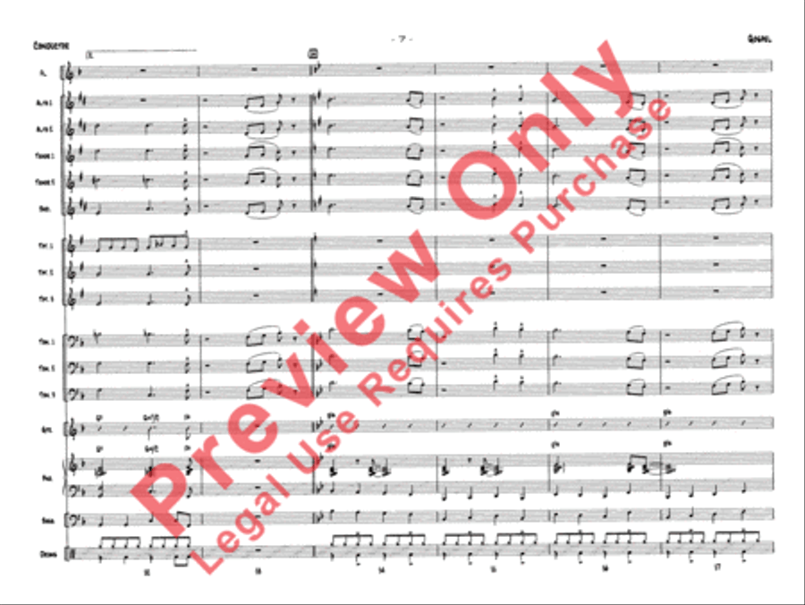 Gospel Jazz Ensemble scores gallery preview page 10