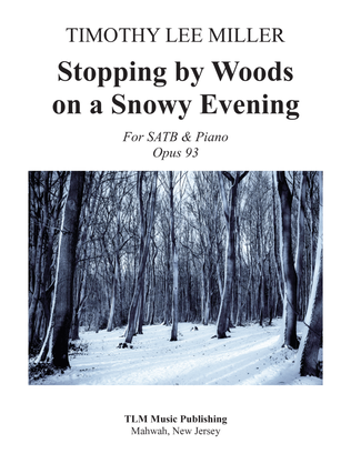 Book cover for Stopping by Woods on a Snowy Evening