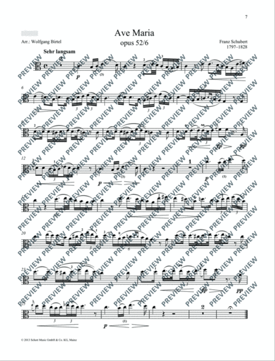 Classical Highlights for Viola Piano Accompaniment scores gallery preview page 8