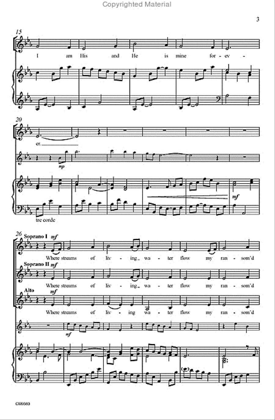 The King of Love The King of Love SSA scores gallery preview page 2