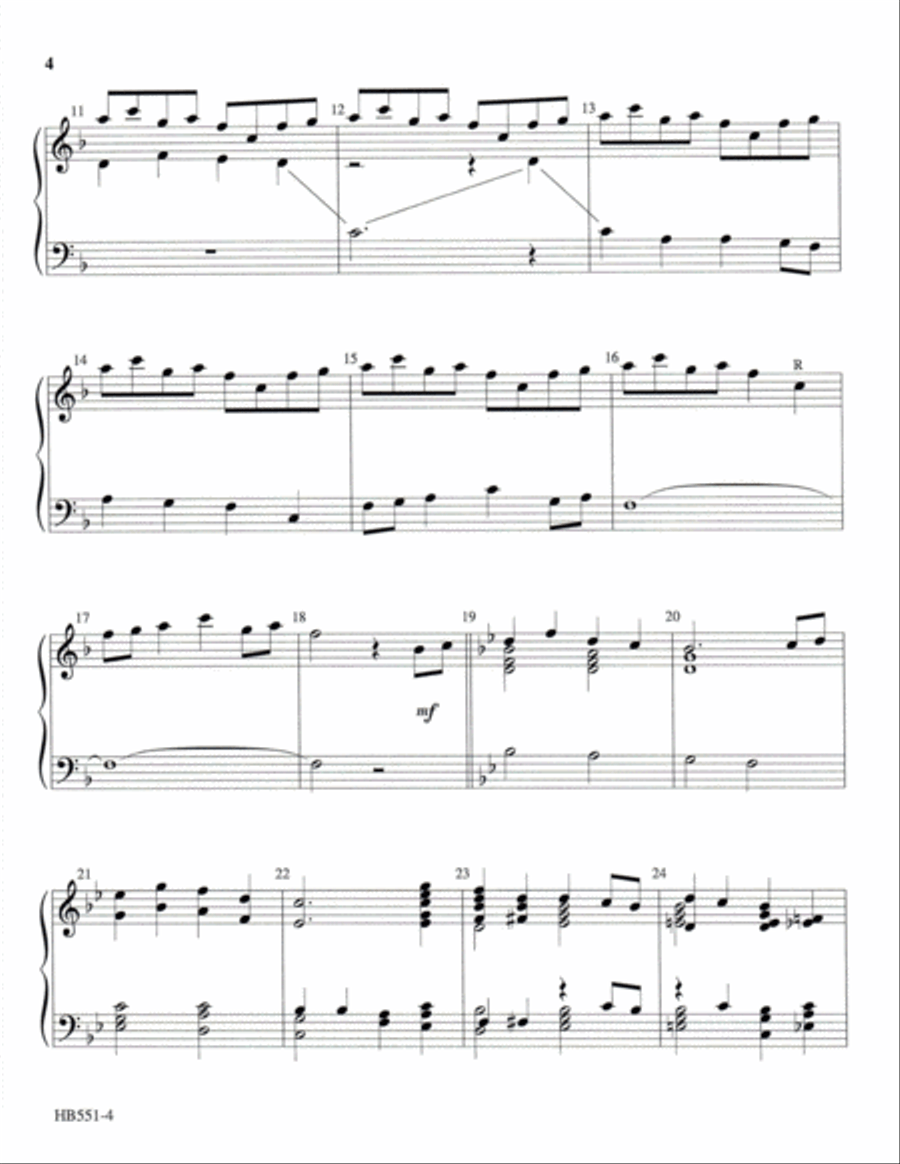 This Is My Father's World - Hurlbutt 5-Octaves scores gallery preview page 3