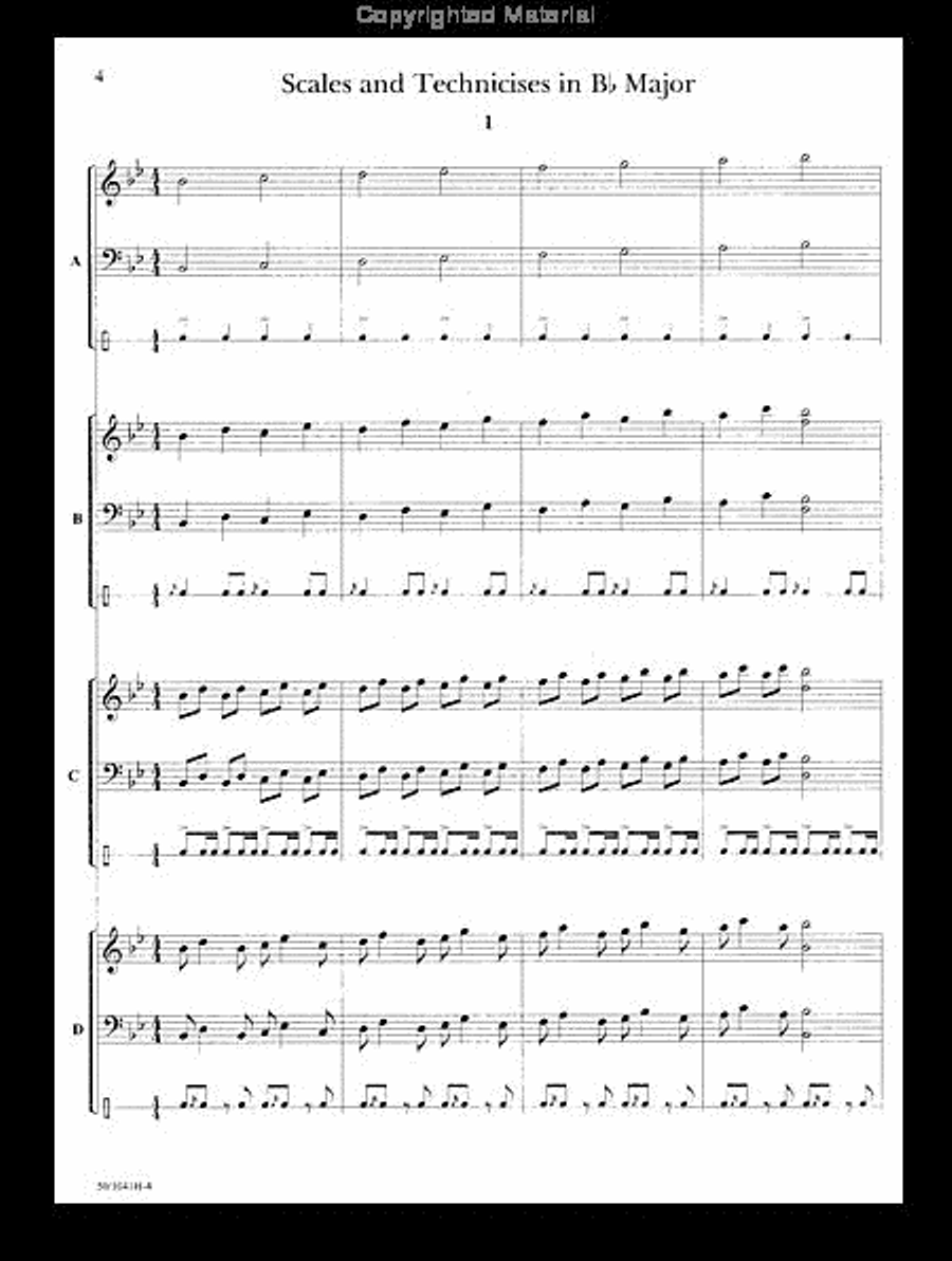 Technicises For Band Flute/Oboe Flute scores gallery preview page 2
