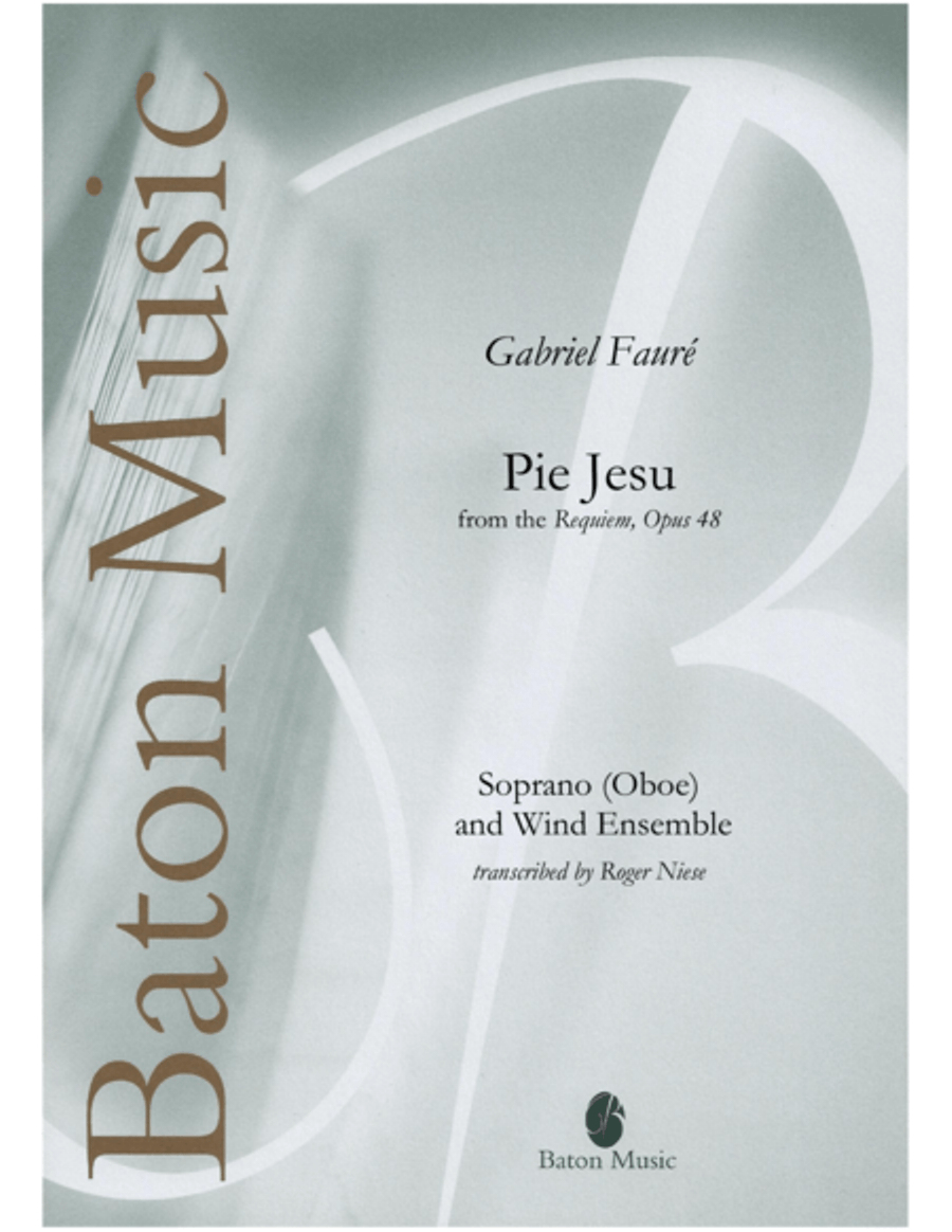 Pie Jesu Concert Band scores gallery preview page 1