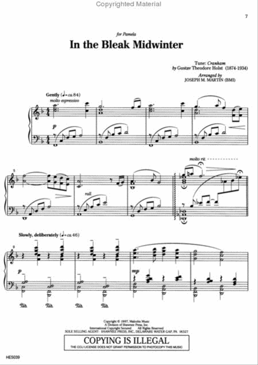 A Christmas Tapestry Piano Solo scores gallery preview page 2
