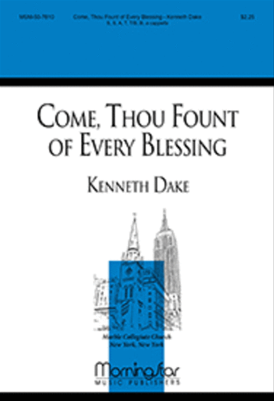 Come, Thou Fount of Every Blessing Divisi scores gallery preview page 1