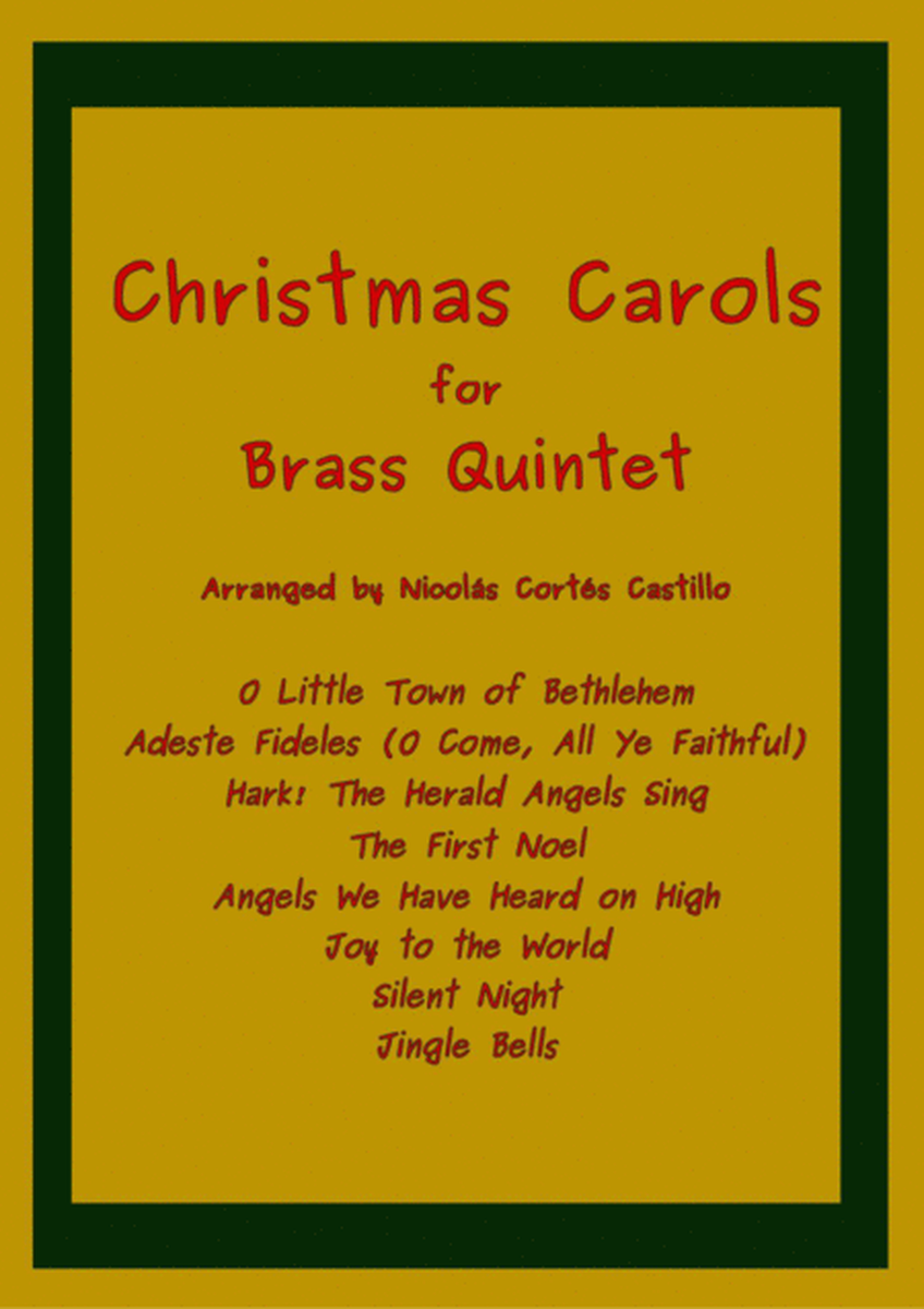 8 Christmas Carols for Brass Quintet image number null