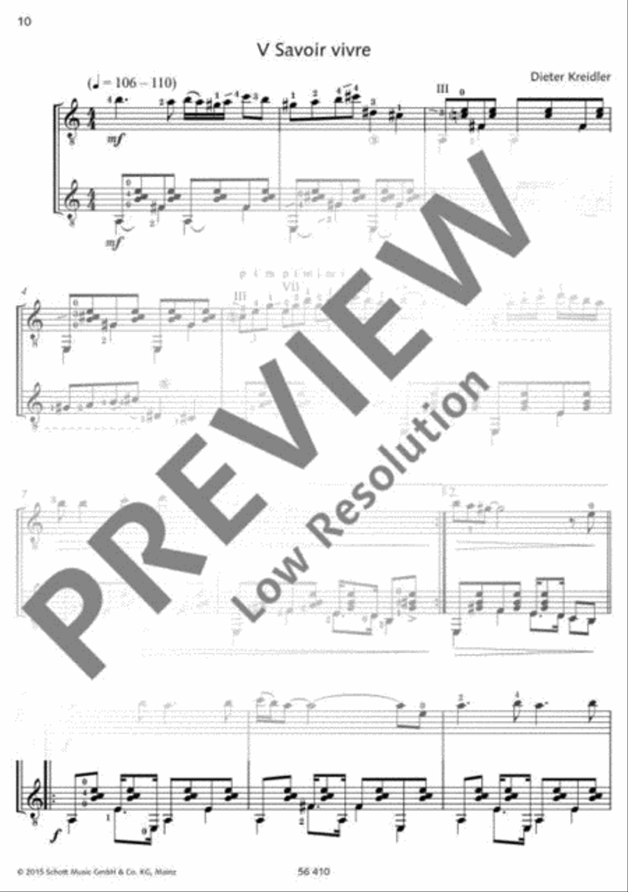 Savoir vivre Performance Score scores gallery preview page 11