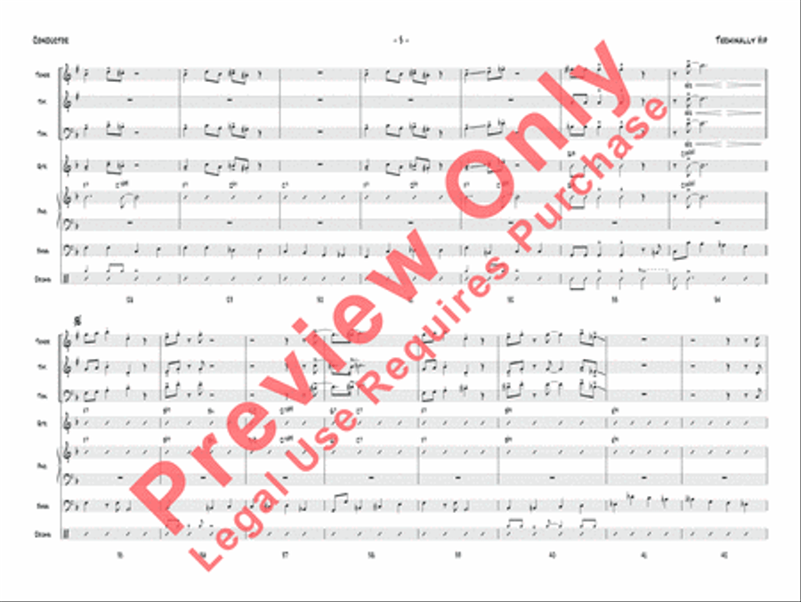 Terminally Hip Terminally Hip Jazz Ensemble scores gallery preview page 16