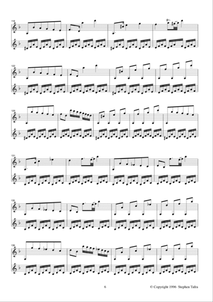 Fandango Fandango Guitar Solo scores gallery preview page 6