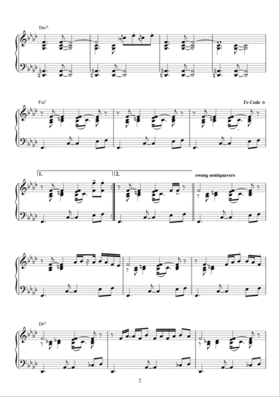 Cantaloupe Island by Herbie Hancock Piano Solo Digital Sheet