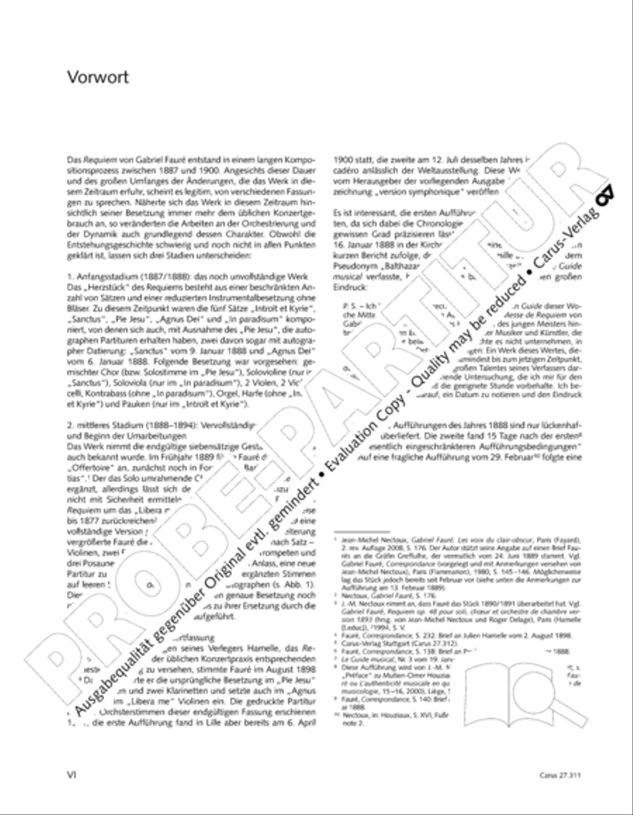 Requiem - church version (Requiem. Fassung mit kleinem Orchester) 4-Part scores gallery preview page 8