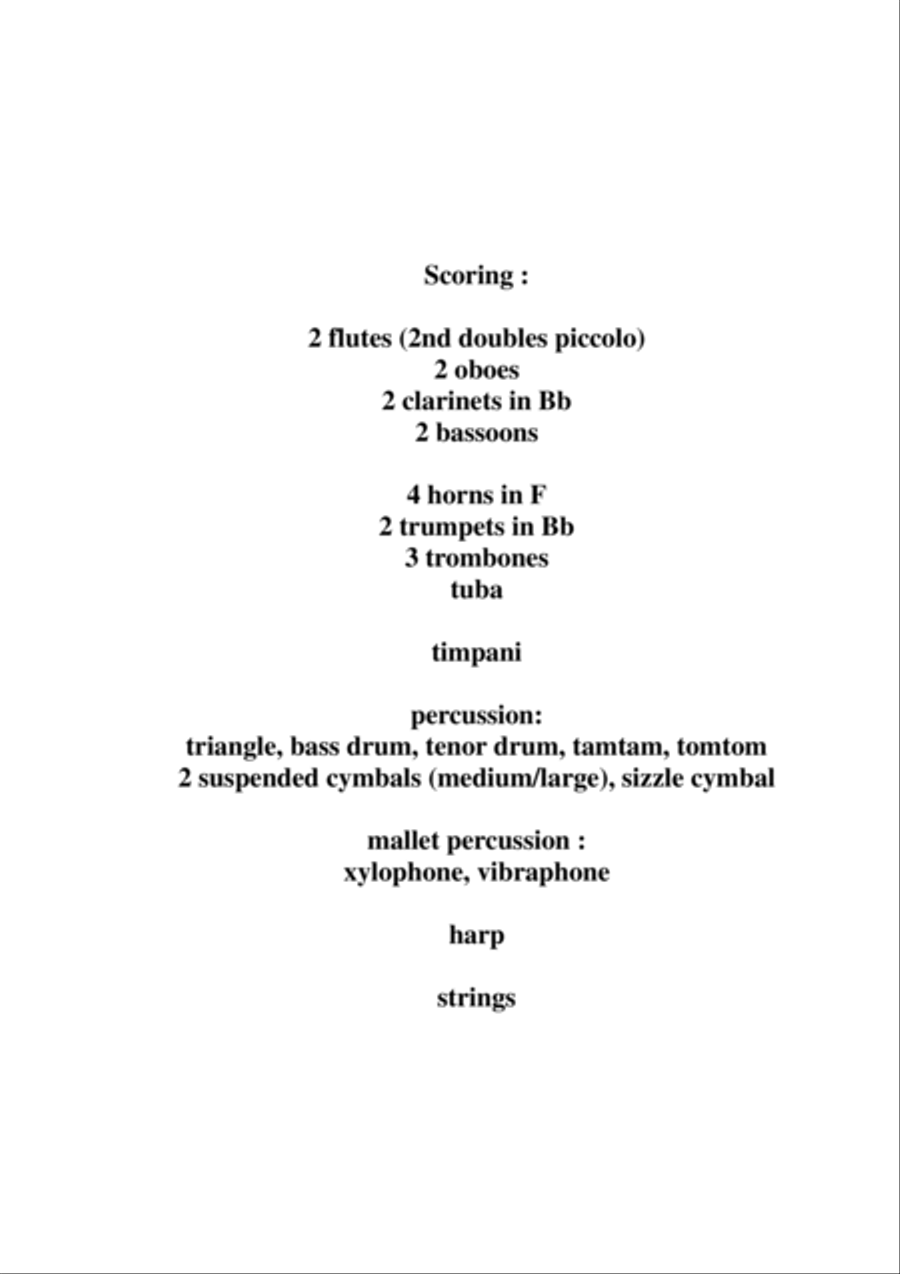 Richard Faith: Festivals for Orchestra, full score Full Orchestra scores gallery preview page 2