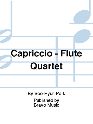 Book cover for Capriccio - Flute Quartet