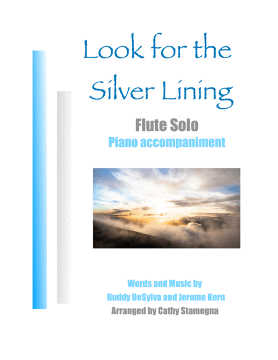 Look for the Silver Lining (Flute Solo, Piano) Flute Solo scores gallery preview page 1