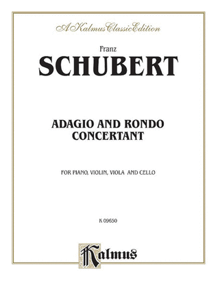 Book cover for Adagio and Rondo Concertante in F Major